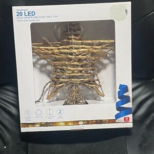 New Gold and Brown Holiday Decor LED Lights